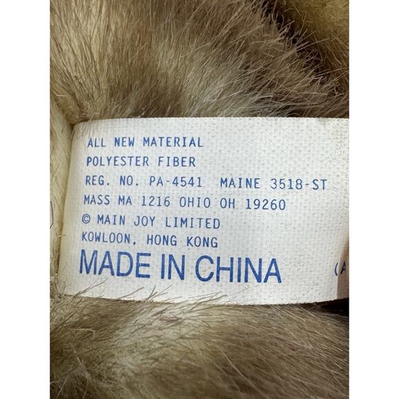 Main Joy Limited Platinum Plus Teddy Bear Plush 10” Stuffed Animal Vintage - Picture 6 of 9